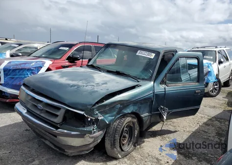 1996 Ford Ranger Super Cab из США, поврежденный, VIN 1FTCR14XXTPB05477